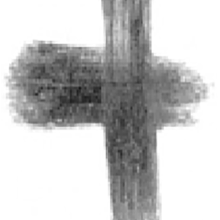Ash Wednesday Cross