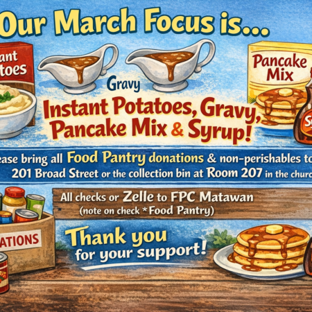Food Pantry Focus March